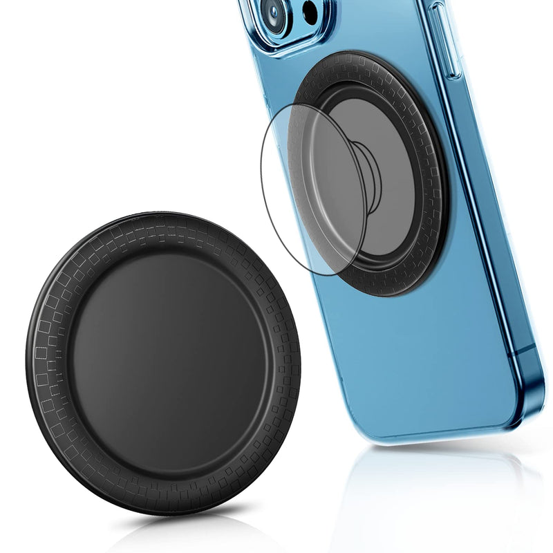  [AUSTRALIA] - Lendouble Magnetic Disk Base for Magsafe Accessories, Removable Magnet Plate Compatible with iPhone 14/13/12 Pro Max Mini & Mag Case, Non Adhesive Mag Safe Disc Designed for P-Socket Grip/Ring Holder