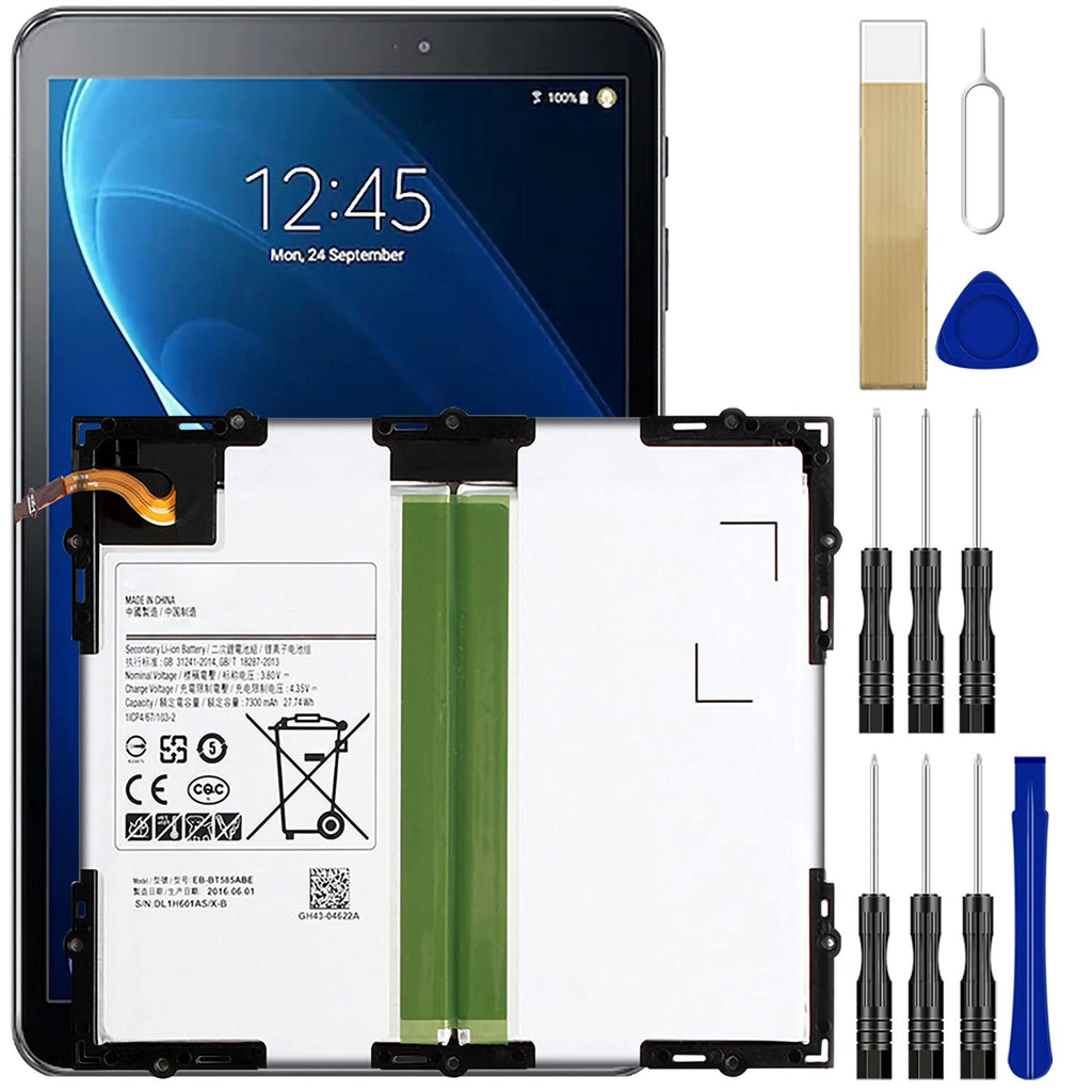  [AUSTRALIA] - Replacement Battery EB-BT585ABA for Samsung Galaxy Tab A SM-T580 Battery EB-BT585ABE Free Adhesive Tool