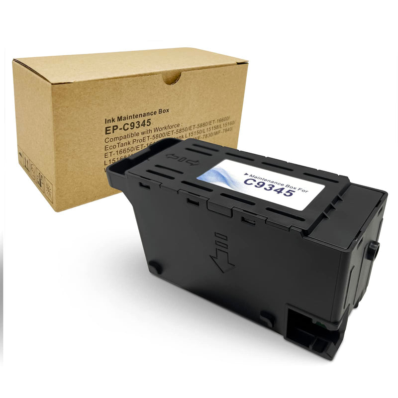  [AUSTRALIA] - INK+ YOUEXPERT C9345 Waste Tank Remanufactured Maintenance Box Replacement for C12C934591, Work with EcoTank Pro ET-5800 ET-5880 ET-5850 ET-16600 ET-16650 ST-C8000 L15160 Printers C9345 TANK