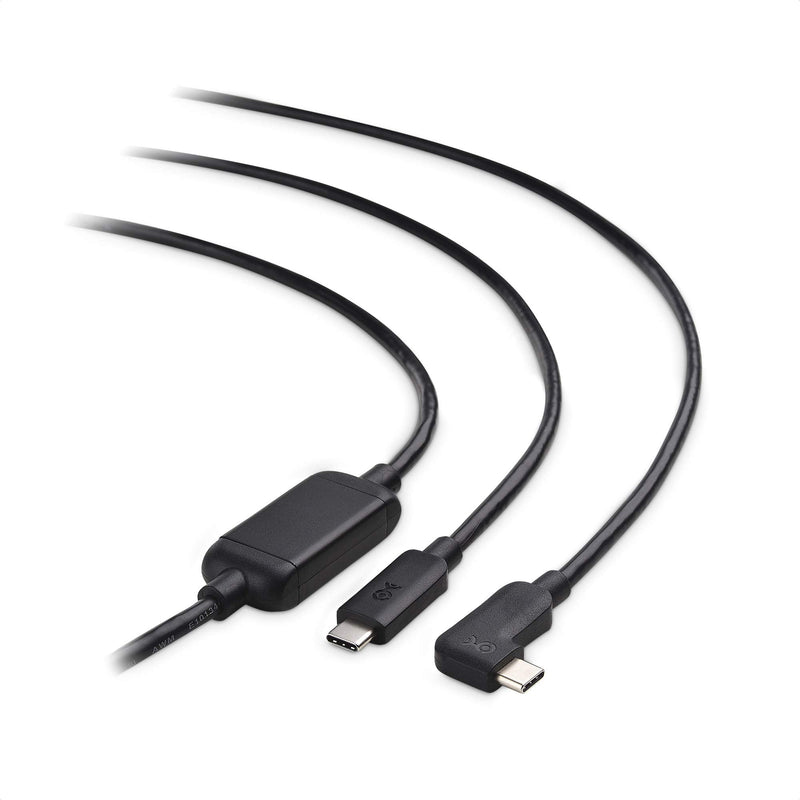  [AUSTRALIA] - Cable Matters Active USB C Cable 24.6 ft for Oculus Quest 2 Headset and Hard Drives (Compatible with Oculus Link Cable Feature) in 7.5 Meters / 24.6 Feet - Not Compatible with Monitors or Docks Black