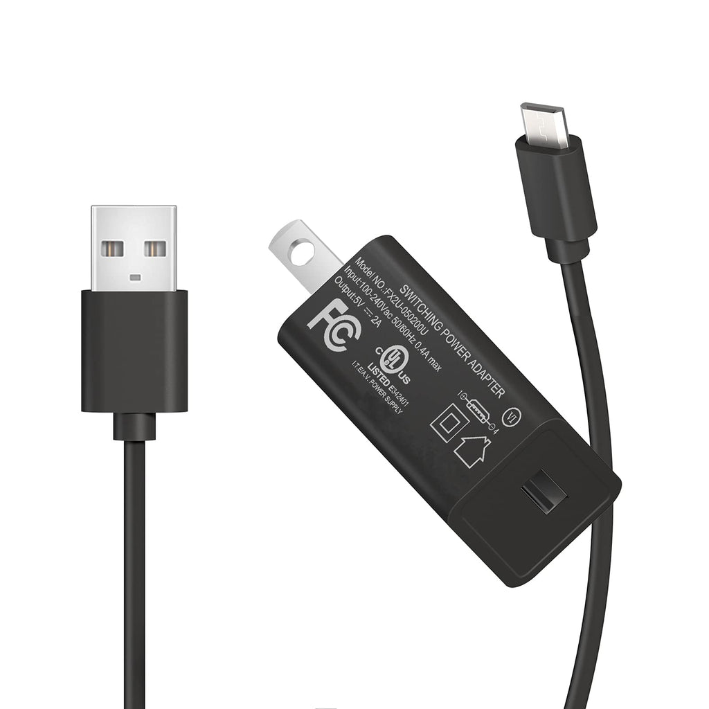  [AUSTRALIA] - Kindle Fire Fast Charger, Micro-USB Chargers 6.6Ft Compatible for Amazon Amazon Kindle Fire 7 HD 8 10 Tablet, Kids Edition,Kindle Fire HD HDX 7” 8.9”