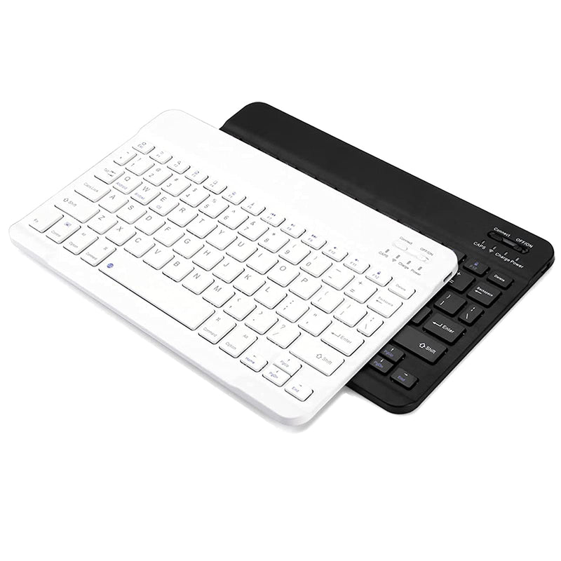  [AUSTRALIA] - iPad Bluetooth Keyboard for iPad 9th/8th/7th Gen,iPad 10.2/10.5/10.9/11/12.9 Inch, iPad Pro, iPad Air, iPad Mini,Tablets, Phones, PC, MacBook, Rechargeable/Ultra-Slim(Black) Black