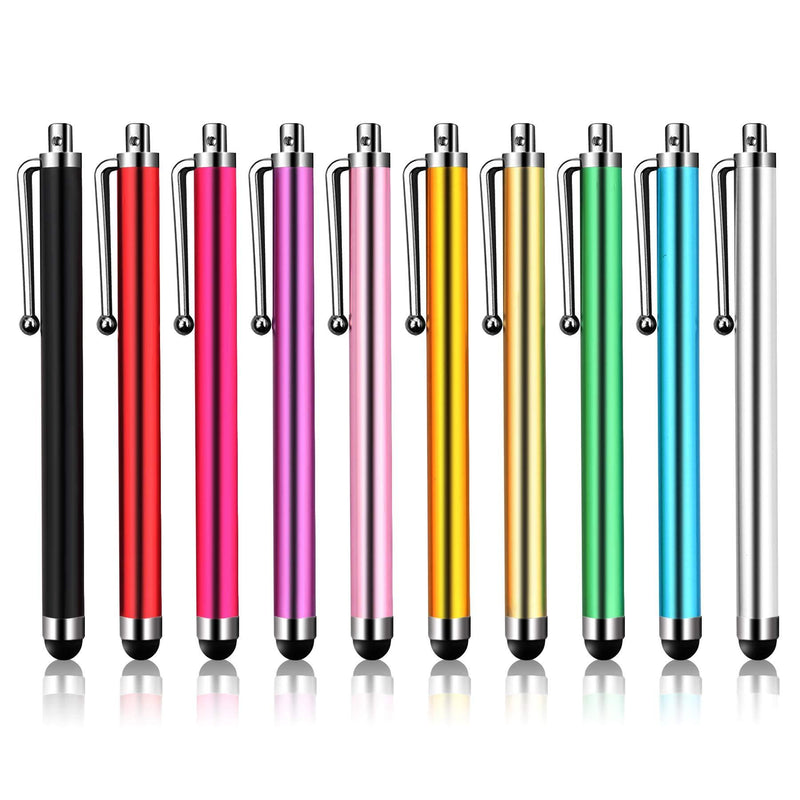  [AUSTRALIA] - AUZOSL Stylus Pens for Touch Screens, Stylus Pen for iPad, Tablet Stylus Pencil, High Sensitivity & Fine Point Universal for Android/ Phone/ iPad Pro/ Air/ Android/ and All Devices, 10 Pack