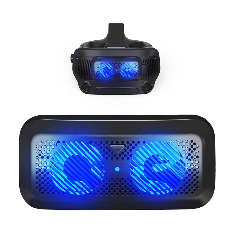  [AUSTRALIA] - USB Radiator Fans Accessories for Valve Index, Cooling Heat for Valve Index VR Headset, Cooling Heat and Extends The Life of Your Valve Index VR - with LED Light