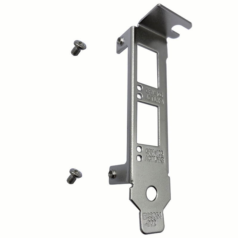  [AUSTRALIA] - BestParts New Generic Short Low Profile Bracket for Intel E10G42BTDA X520-DA2 E10G42BFSR X520-SR2 X520-LR2 X710-DA2 JL82599ES E33052-003
