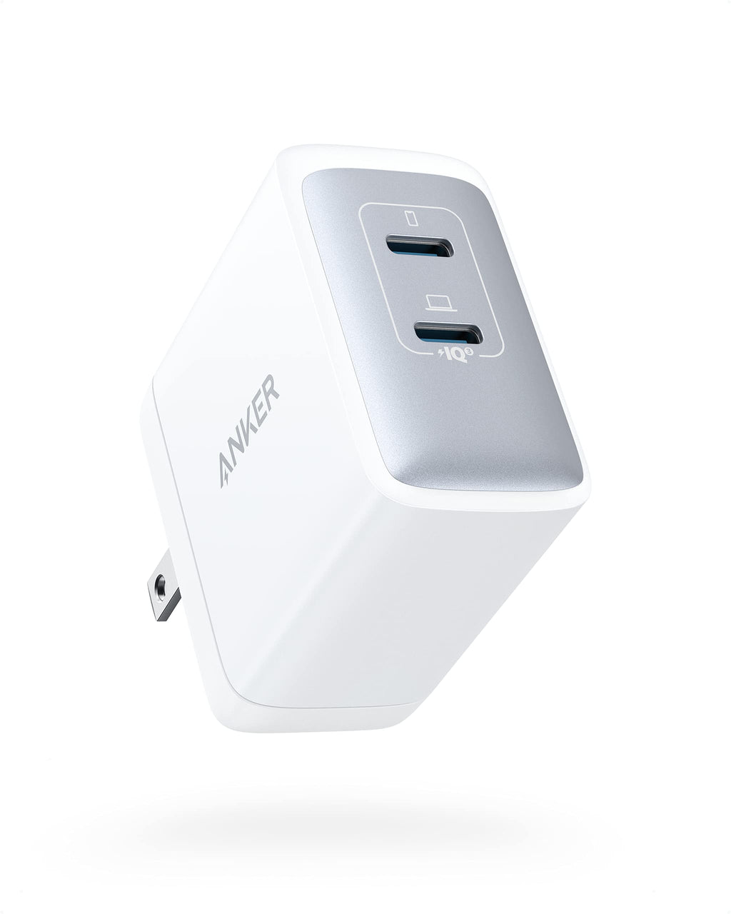  [AUSTRALIA] - Anker USB C Charger, 725 Charger (Nano II 65W) PPS Fast Charger Adapter, Foldable Compact Charger for MacBook Pro/Air, iPad Pro, Galaxy S20/S10, Dell XPS 13, Note 20/10+, iPhone 13, Pixel, and More White