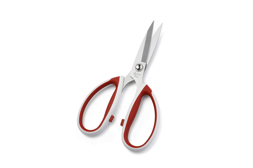  [AUSTRALIA] - German Leather Scissors With Stainless Steel Blades and Comfortable Handles for Cutting Fabrics Cloth Paper Averages Tailoring and Embroidery Needles