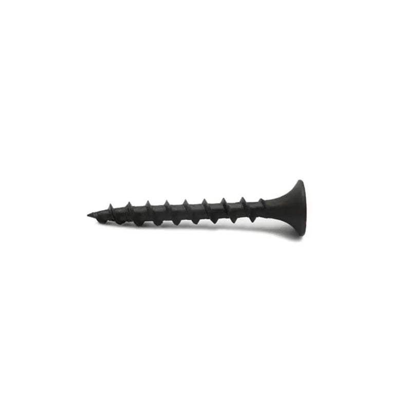  [AUSTRALIA] - MR SCREWS #6 x 1-1/4" Drywall Screws 280PCS Coarse Thread Wood Screws 1 LBS Flat Truss Head Self Tapping Screws Black Phosphate Coated Stainless Fast Self Tapping LZ-003 #6x1-1/4"