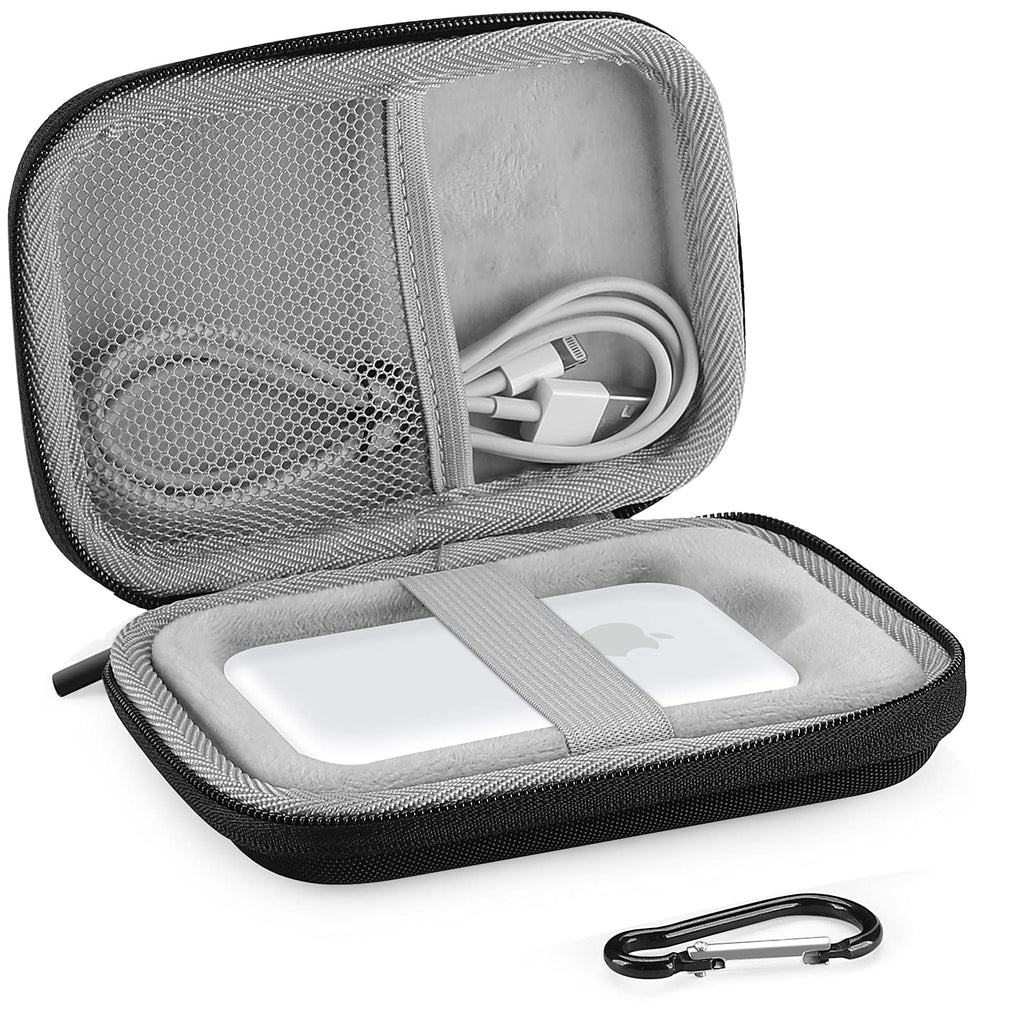  [AUSTRALIA] - ProCase Shockproof Carrying Case Compatible with MagSafe Battery Pack, Hard EVA Travel Protective Storage Case for MagSafe Battery Pack with D Buckle -Black