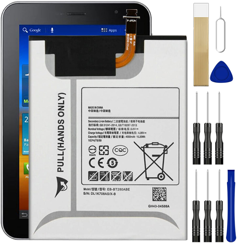  [AUSTRALIA] - Replacement Battery [Upgraded] EB-BT280ABA for Samsung Galaxy Tab A 7.0 SM-T280/SM-T285/SM-T285M/SM-T285YD Battery EB-BT280ABE Free Adhesive Tool SM-T285YD