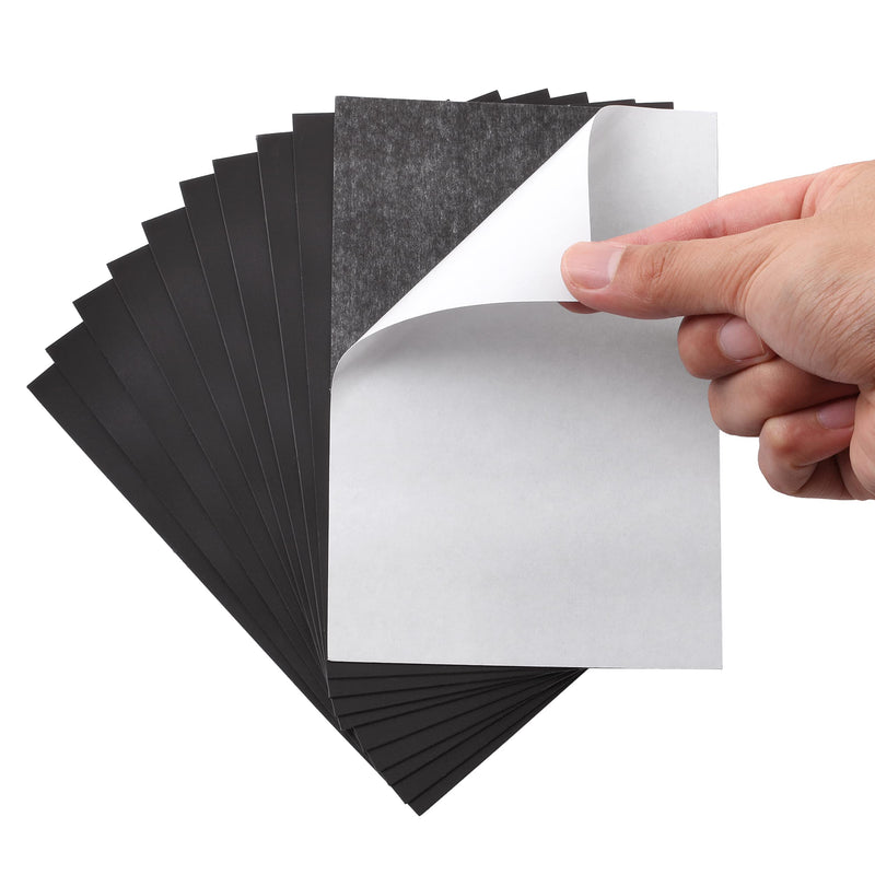  [AUSTRALIA] - Mr. Pen- Adhesive Magnetic Sheets, 4" x 6", 10 Pack, Magnetic Sheets with Adhesive Backing, Magnetic Sheets, Flexible Magnetic Sheet, Picture Magnets, Cuttable Magnetic Sheets.