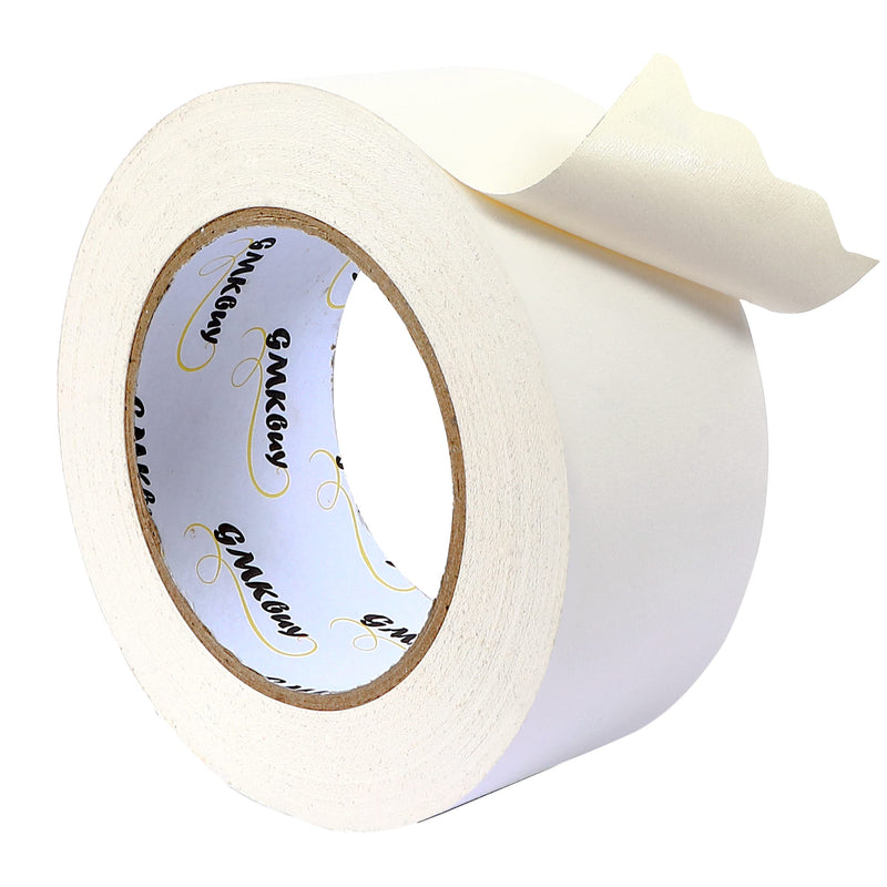  [AUSTRALIA] - GMKbuy Gaffers Tape – 2inch x 30yard Matte White - Heavy Duty, Non-Reflective, Easy to Tear, Leaves No Residue, Waterproof Cloth Gaff Tape to Secure Cords & Wires for Home, Office, & Media Industry 2 Inch x 30 Yards - [1 Pack]