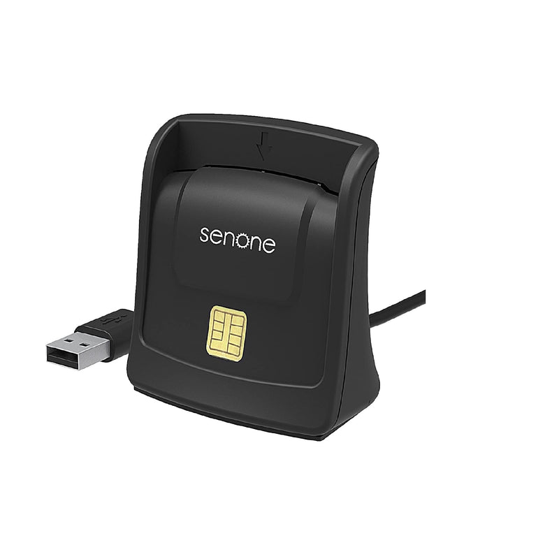  [AUSTRALIA] - CAC Reader, CAC Card Reader Military, DOD Military USB Common Access Smart Card Reader, Suitable for Chip Card Reader, Compatible with Mac OS, Windows and Linux.