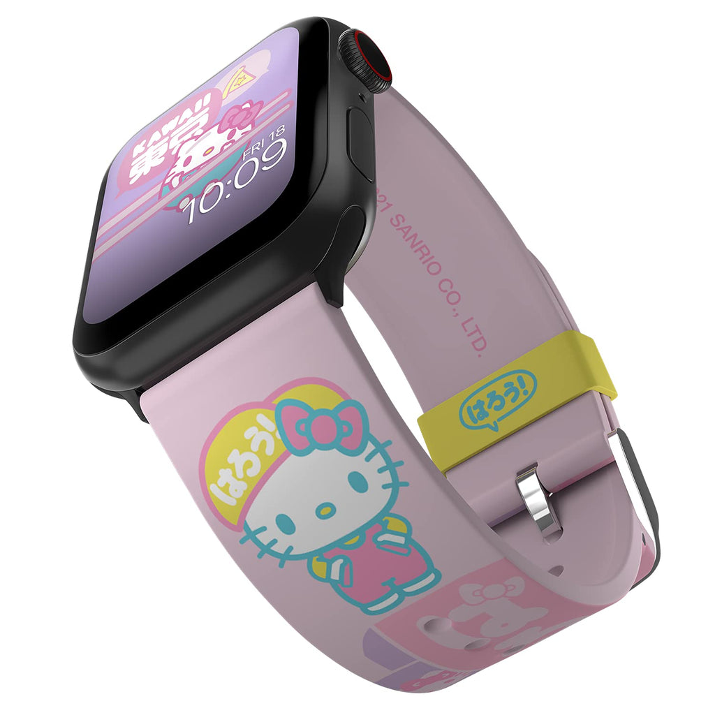  [AUSTRALIA] - Hello Kitty Smartwatch Band - Officially Licensed, Compatible with Every Size & Series of Apple Watch (watch not included) - Kawaii Adventures