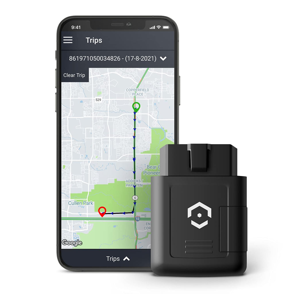  [AUSTRALIA] - Amcrest GPS Tracker for Vehicles - No Contracts - Real Time Tracking, Geofencing, 1-Year OBD Data, Easy Plug & Play Install, Instant Alerts & Reports, Track Vehicles & Loved Ones, Activation Required
