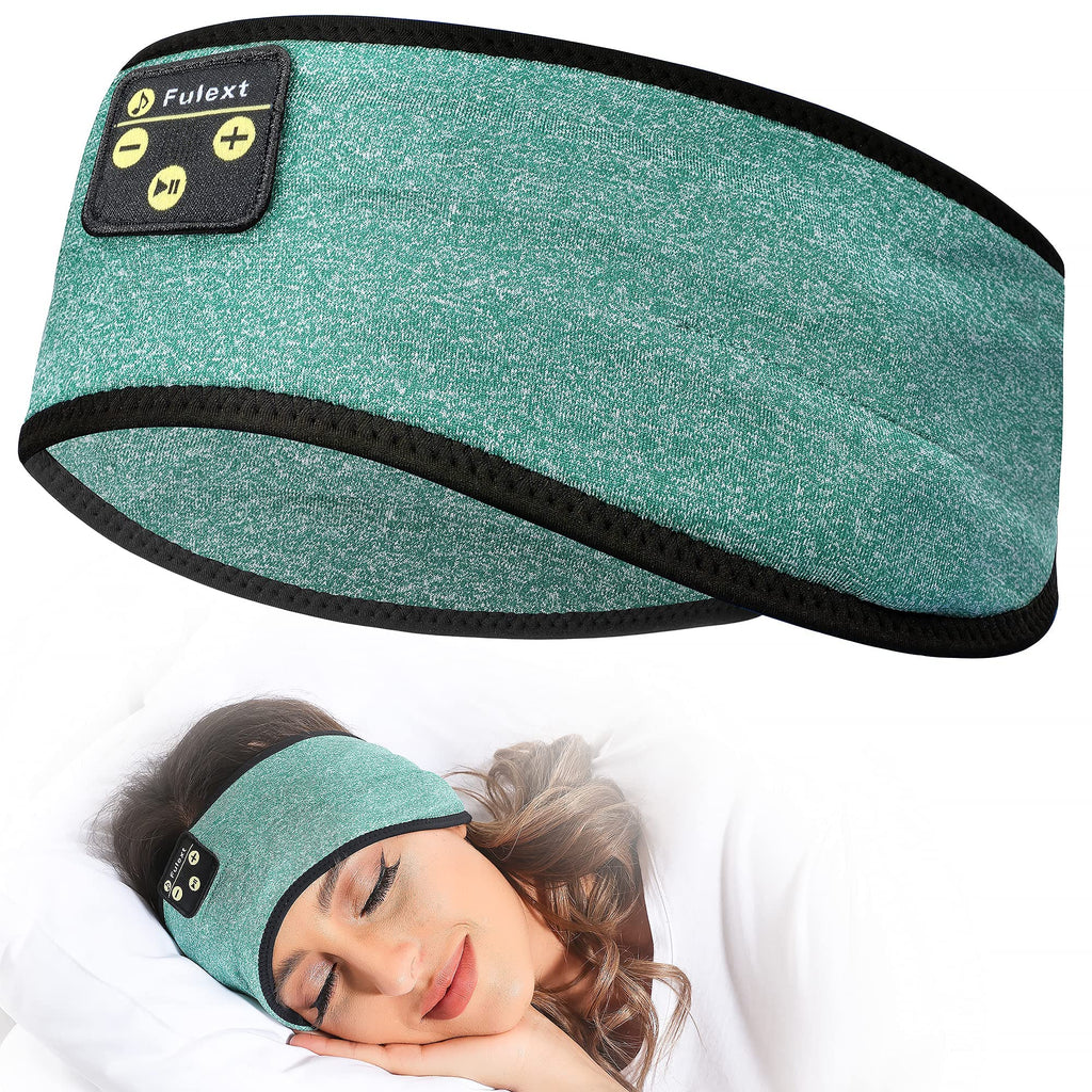  [AUSTRALIA] - Sleeping Headphones, Lavince Sleep Headphones Bluetooth Sleeping Headband Music Sports Headband Headphones for Sleeping,Bluetooth Headphones Headband for Side Sleepers,Sleeping Gifts for Women Men Green