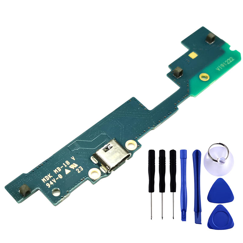  [AUSTRALIA] - Tab A 8.0 T387 USB Charging Port Flex Cable Replacement T387V microUSB Charger Dock Board Flex Cable Connector for Samsung Galaxy Tab A 8.0 (2018) SM-T387 T387W T387P T387T Port Flex Cable Repair Part