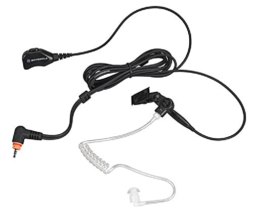  [AUSTRALIA] - PMLN7157A PMLN7157 - Motorola 2-Wire Surveillance Kit with Translucent Tube, Black