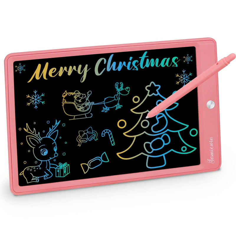  [AUSTRALIA] - 11 Inch LCD Writing Tablet, Colorful Drawing Doodle Board for Kids Toddler Drawing Pad Writing Board, Christmas Birthday Gifts for Boys Girls Age 3-7 Pink