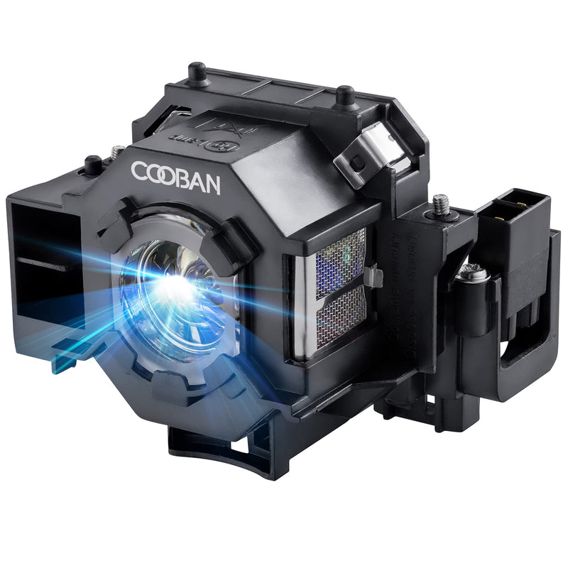  [AUSTRALIA] - COOBAN ELPLP42 /V13H010L42 Replacement Projector Lamp Bulb with Housing for Epson PowerLite 83+ 83V 83c 83 822p 410W 400WE 400W 280, H330a H281B EX90 EMP-X68 EMP-X56 EMP-83HE EMP-83H EMP-83C EMP-83