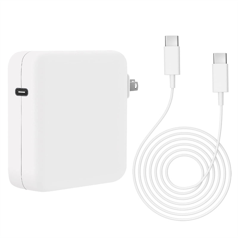  [AUSTRALIA] - CZRR 61W Replacement MacBook Charger USB C Power Adapter for Mac Pro 13, 15 inch, Mac Air 13 inch 2020/2019/2018, Mac 12 inch, Thunder Bolt 3 with USB-C Charge Cable (6.6ft/2m)