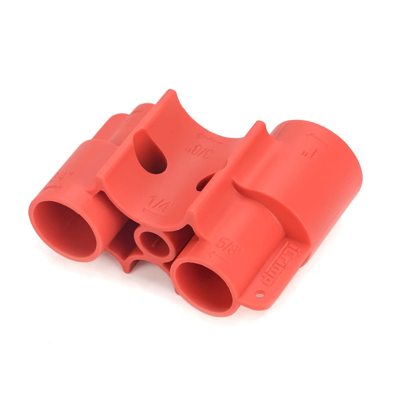  [AUSTRALIA] - iCrimp Push-fit Fitting Deburr, Depth Gage and Disconnect Tool for PushFit Fittings, Push-To-Connect system, Multi-size combination 1/4 In.-1 in.