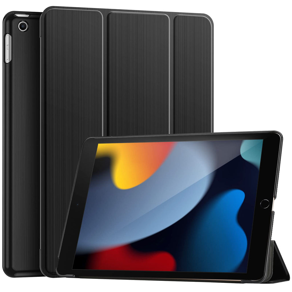  [AUSTRALIA] - ProCase for iPad 10.2 Case iPad 9th 8th 7th Generation Case, Hard Back Protective Cover iPad Case for iPad 10.2 Inch – Black