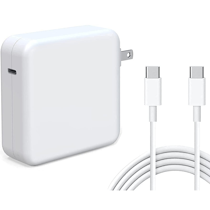  [AUSTRALIA] - Tancold 96W USB-C Charger for Mac Book Pro 16/15/13 Inch of 2020/2019/2018,14 inch of 2021,Mac Book Air 13 Inch, iPad Pro 2021/2020/2019/2018 (Included a 6.6ft USB-C Cable) White-96w