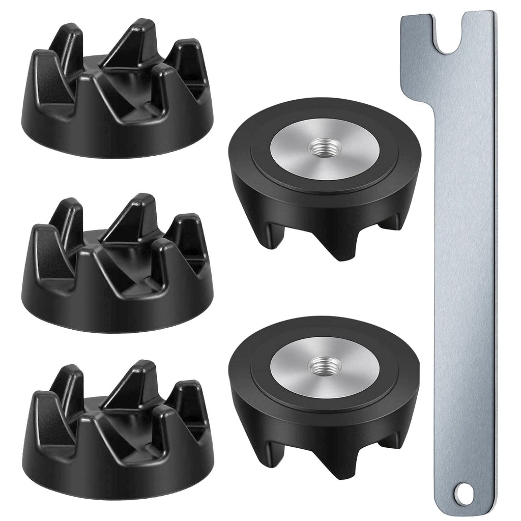  [AUSTRALIA] - 5Pcs 9704230 Blender Replacement Parts,Blender Coupler Accessories Rubber Gear Couplings,Compatible with KitchenAid WP9704230VP WP9704230--5 Coupler&1 Wrench 5 Coupler&1 Wrench