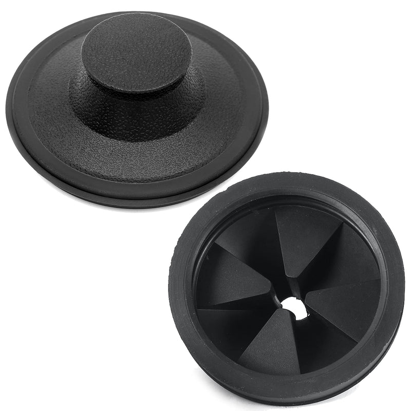  [AUSTRALIA] - (Combo Pack) AR-PRO Exact Replacement STP-PL/STPPL Sink Stopper and QCB-AM Sink Baffle -Compatible with 3-1/2” Drains -Odor Inhibitor Sink Baffle + Cover Sink Baffle+Cover