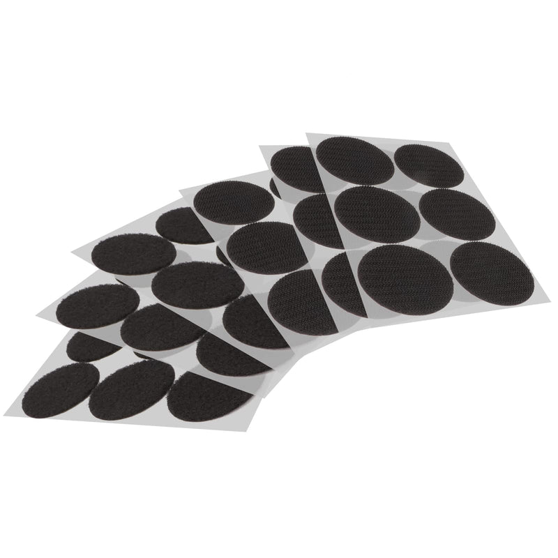  [AUSTRALIA] - Self Adhesive Dots, Strong Adhesive, Diameter Sticky Back Hook Nylon Coins, Round Dots with Waterproof Sticky Glue Tapes for Indoor Outdoor (72pcs 1.97in-Round) 72pcs 1.97in-Round