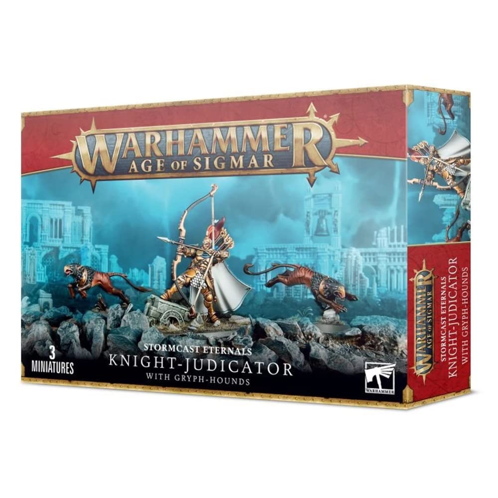  [AUSTRALIA] - Warhammer Age of Sigmar - Stormcast Eternals: Knight-Judiator with Gryph-Hounds