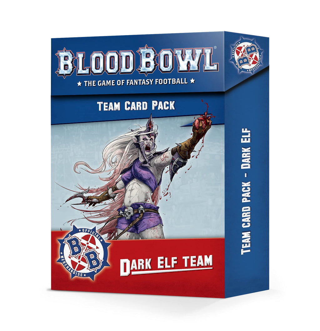  [AUSTRALIA] - Blood Bowl - Seconde Saison : Deck de Cartes Team Elfes Noirs