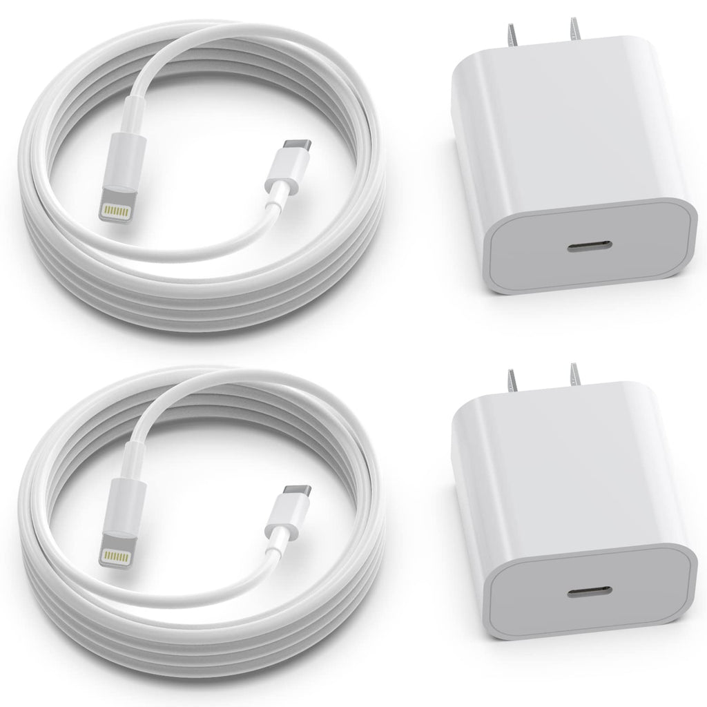  [AUSTRALIA] - 【Apple MFi Certified】 iPhone 12 13 Fast Charger,20W USB C Charger[4PACK] Type C to Lightning Cable PD iPhone Charger Block Compatible iPhone 13 12 12mini 12Pro 11 Pro SE XR XS Max X 8 Plus iPad Air