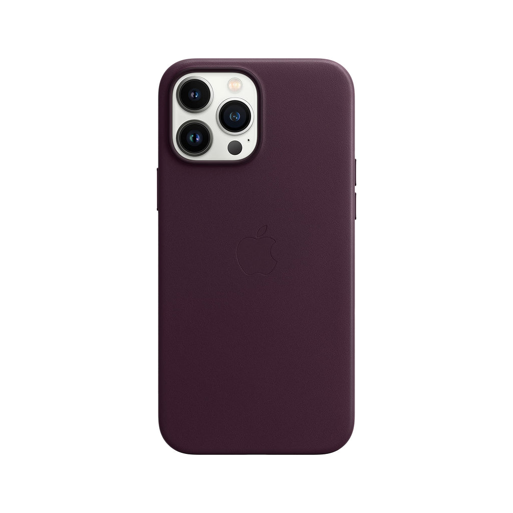  [AUSTRALIA] - Apple Leather Case with MagSafe (for iPhone 13 Pro Max) - Dark Cherry