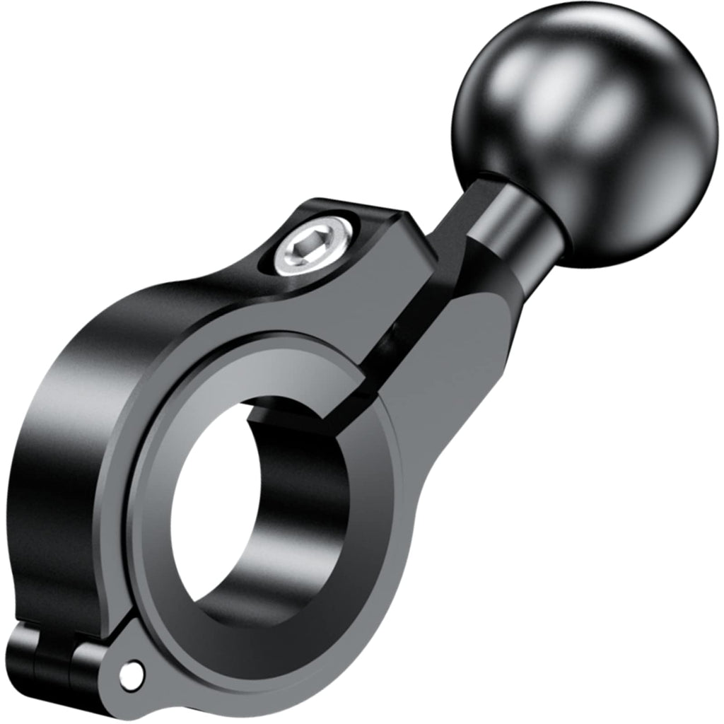  [AUSTRALIA] - BRCOVAN Aluminum Alloy 1 Inch Ball Mount Fit for Handlebars 0.5'' to 1.26'' in Diameter, Handlebar Mount Ball Compatible with RAM Mounts & 1'' Ball Socket Systems