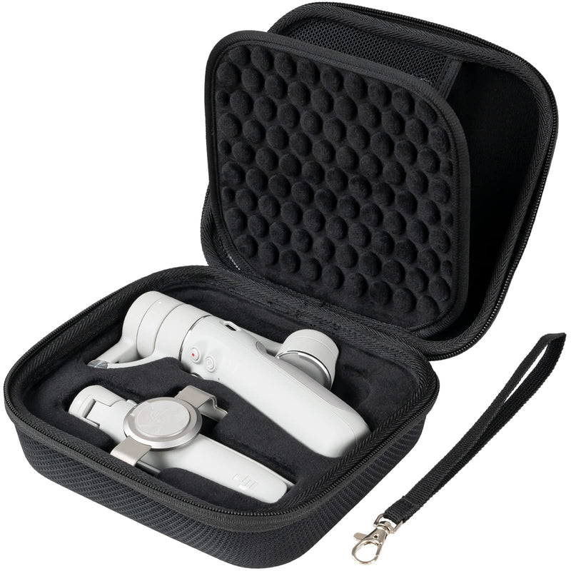  [AUSTRALIA] - ProCase DJI OM 5 Case, Hard EVA Water-Resistant Carrying Case for DJI OM5 Smartphone Gimbal Stabilizer and Accessories -Black