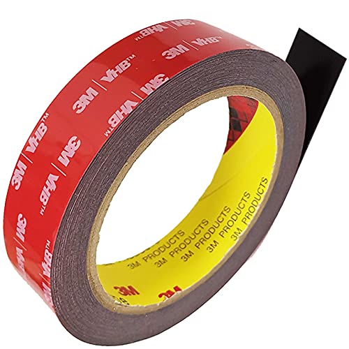  [AUSTRALIA] - 3M Double Sided Tape Mounting Tape Heavy Duty, VHB Waterproof Foam Tape for Home Office, Home Decor, Outdoor Decor, Office Decor, LED Strip Lights and Car Decor. 16.5FT x 0.94IN…