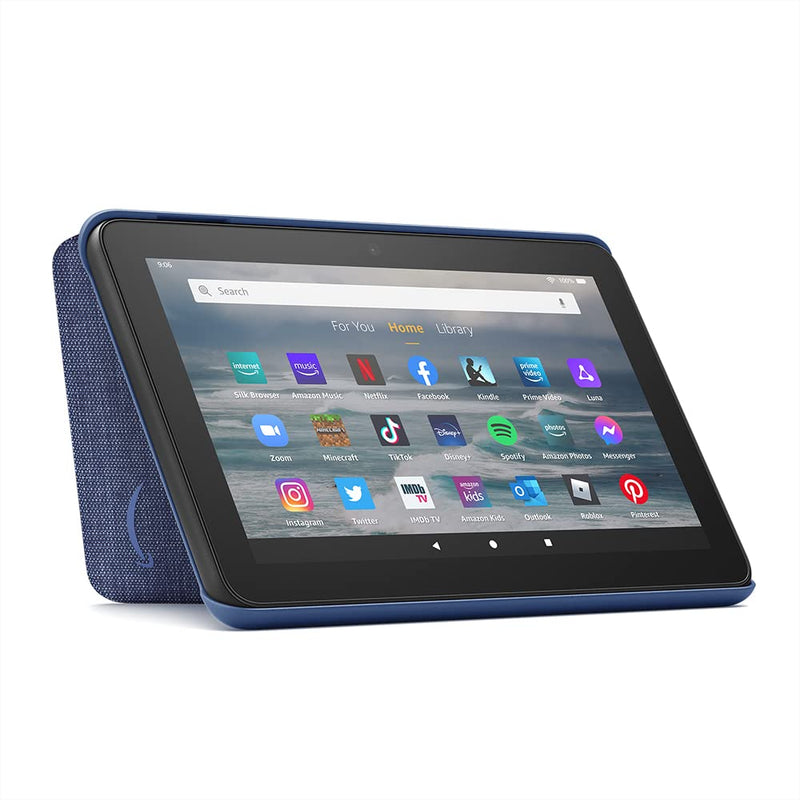  [AUSTRALIA] - Amazon Fire 7 Tablet Cover (Only compatible with 12th generation tablet, 2022 release) - Denim