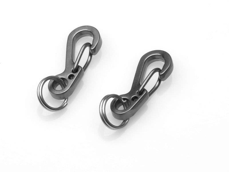  [AUSTRALIA] - Vi Vante Camera Quick Release Set for Cameras w/ Round Strap lugs Titanium Rings Flat Gray