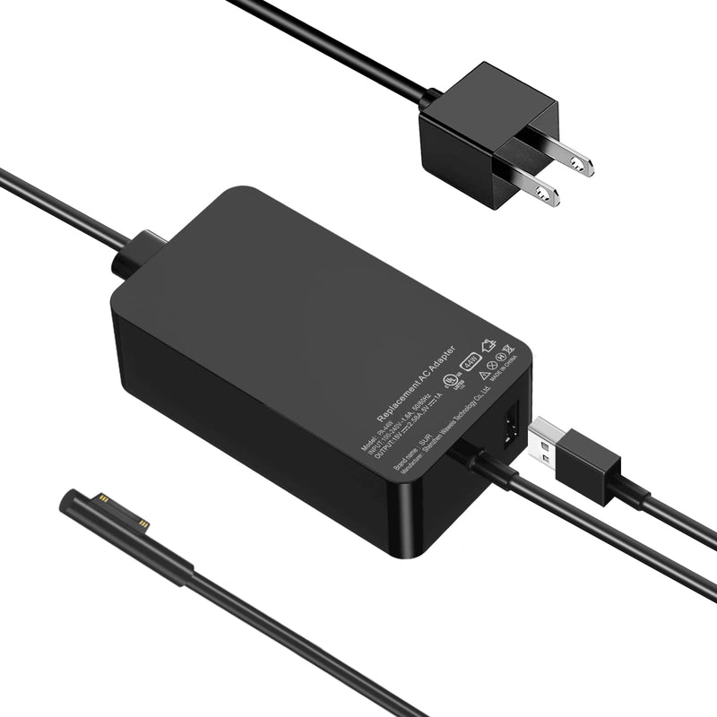  [AUSTRALIA] - BDPERST Surface Pro Charger, 44W Surface Charger (for Surface Pro 7/6/5/4/3/X, Surface Laptop 3/2/1, Surface Go 2/1, Surface Book Power Supply Adapter, for Microsoft Surface Laptop and Tablet