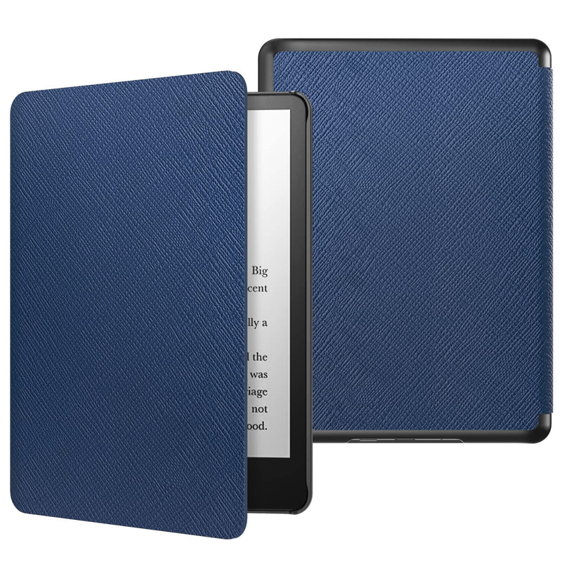  [AUSTRALIA] - MoKo Case for 6.8" Kindle Paperwhite (11th Generation-2021) and Kindle Paperwhite Signature Edition, Light Shell Cover with Auto Wake/Sleep for Kindle Paperwhite 2021 E-Reader, Indigo