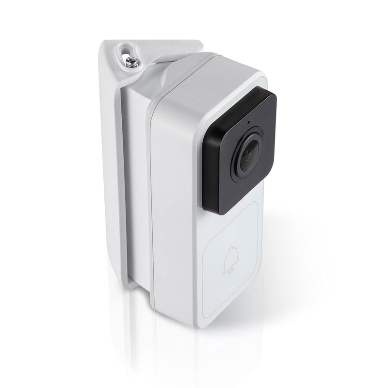  [AUSTRALIA] - Wasserstein Horizontal Adjustable Angle Mount and Wall Plate Compatible with Wyze Video Doorbell - 35° to 55° Adjustment