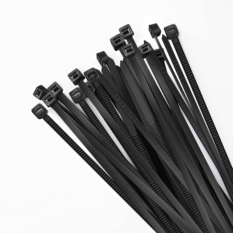  [AUSTRALIA] - 100 PCS 12 Inch Cable Zip Ties, Self-Locking Nylon Cable Ties, Perfect for Home, Office, for Indoor and Outdoor