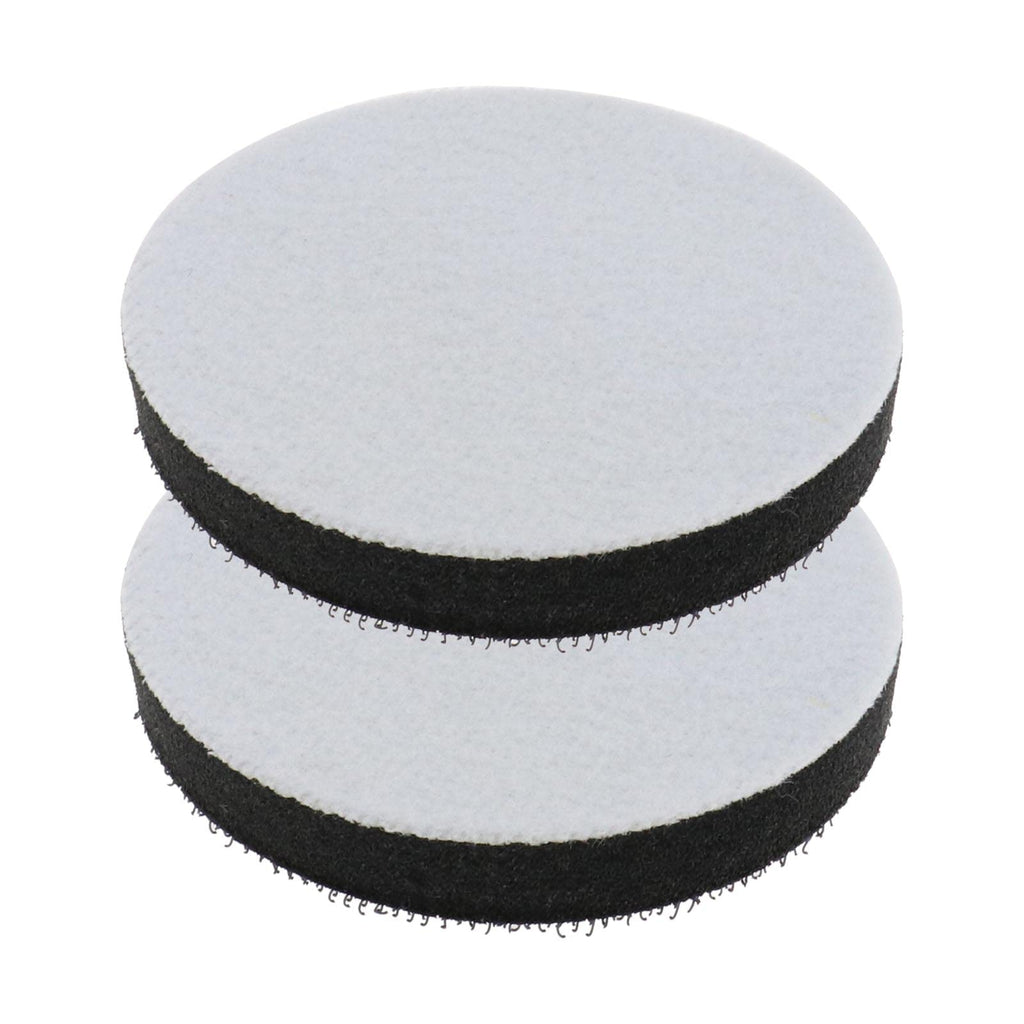  [AUSTRALIA] - Micro Traders 2pcs 3inch Sanding Soft Pad Buffer Sponge Interface Backing Foam Cushion Pads Hook and Loop Backing Pad for 3inch Pneumatic and Electric Polishing and Grinding Machine