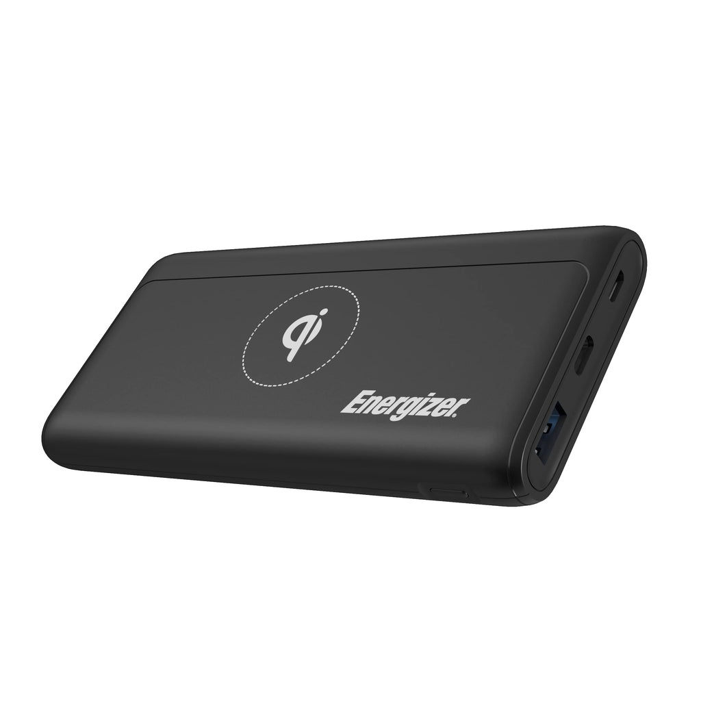  [AUSTRALIA] - Energizer Ultimate 10W Qi Wireless Power Bank, High Capacity 10000mAh Lithium Polymer, Fast Charging w/Power Delivery 3.0 & QC3.0｜Compatible for iPhones, Samsung& More｜QE100011PQ
