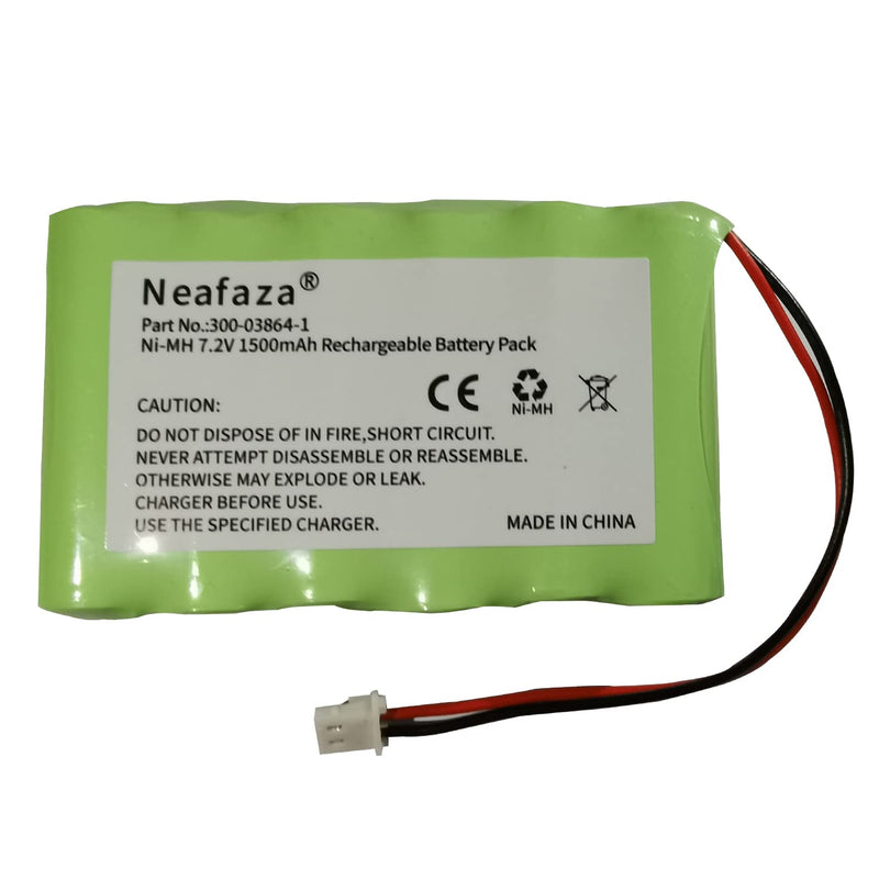  [AUSTRALIA] - NEAFAZA 300-03864-1 7.2v 1500mAh Battery Replacement Compatible with Honeywell Alarm Lynx WALYNX-RCHB-SC Honeywell Lynx Touch K5109, L3000, L5000, L5100, L7000