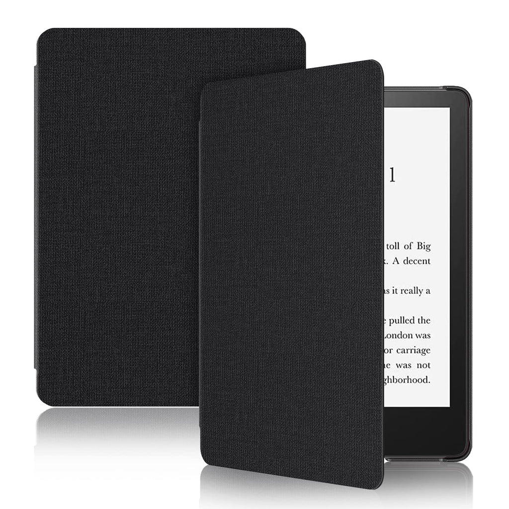  [AUSTRALIA] - Soke Case for All-New Kindle Paperwhite,(Only Fit 11th Generation-2021 Release),Premium Slim Folio Cover with Auto Wake/Sleep for Kindle Paperwhite & Signature Edition 6.8" E-Reader,Black Black