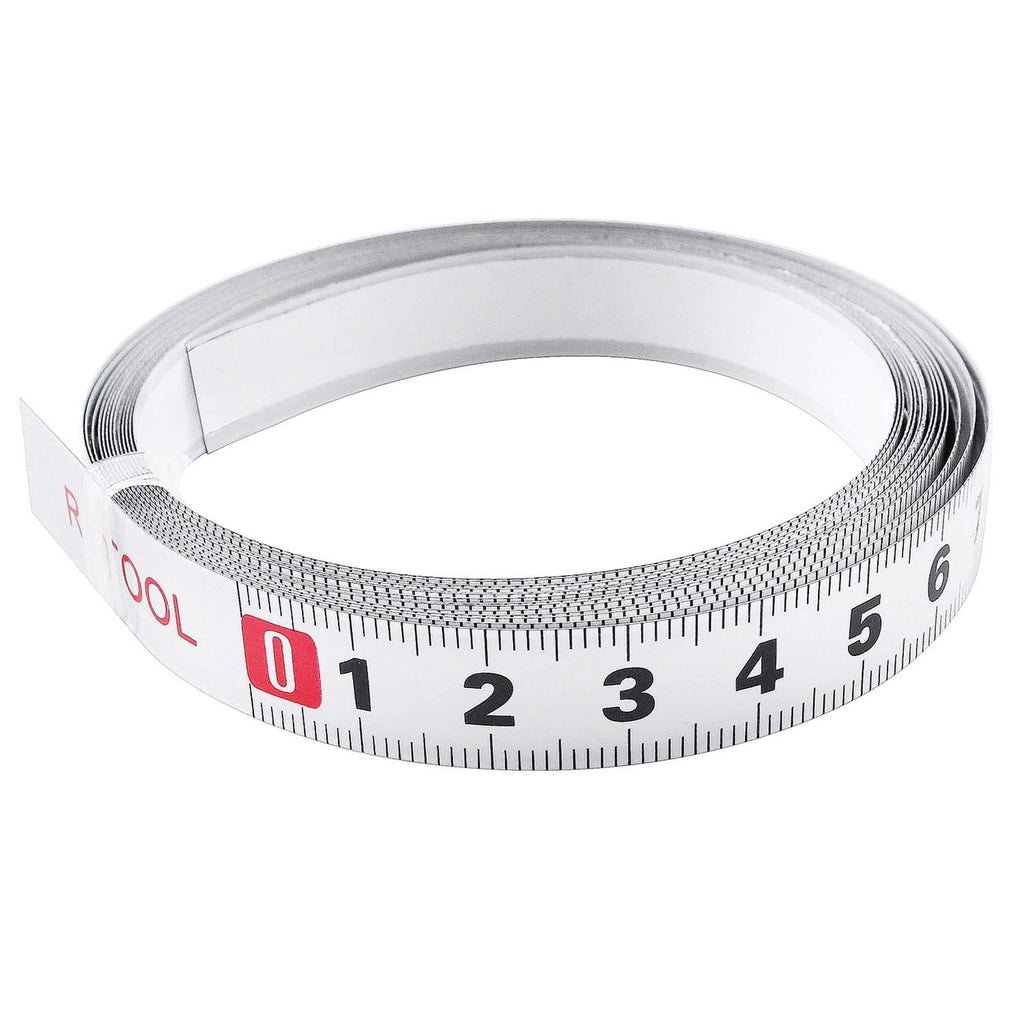  [AUSTRALIA] - BLLNDX Self-Adhesive Measuring Tape 3m/9.8feet Self Adhesive Metric Ruler Workbench Ruler for T-Track Router Table Saw Band Track