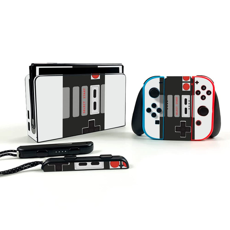 [AUSTRALIA] - MightySkins Skin Compatible with Nintendo Switch OLED - Retro Gamer 3 | Protective, Durable, and Unique Vinyl Decal wrap Cover | Easy to Apply, Remove, and Change Styles | Made in The USA